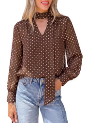 Brown Polka Dots