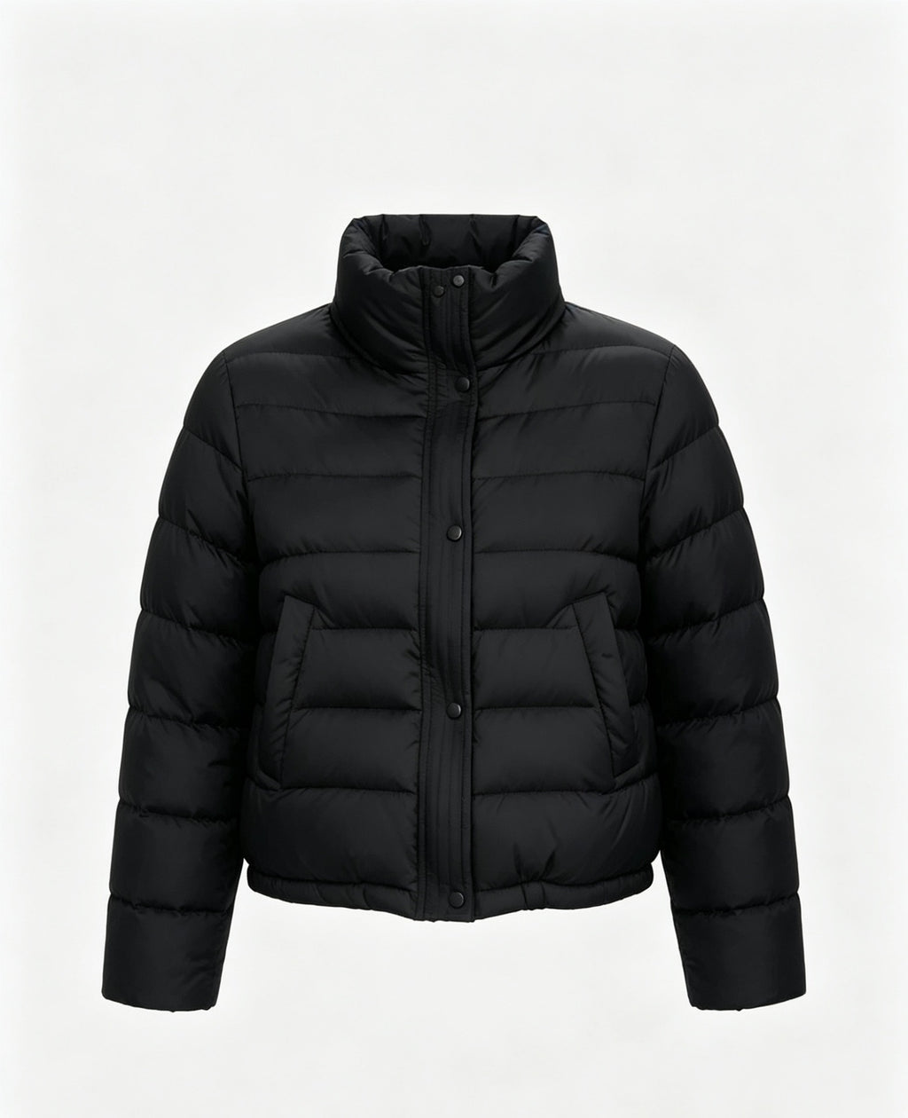 Korean-Style Padded Coat - Warm and Lightweight