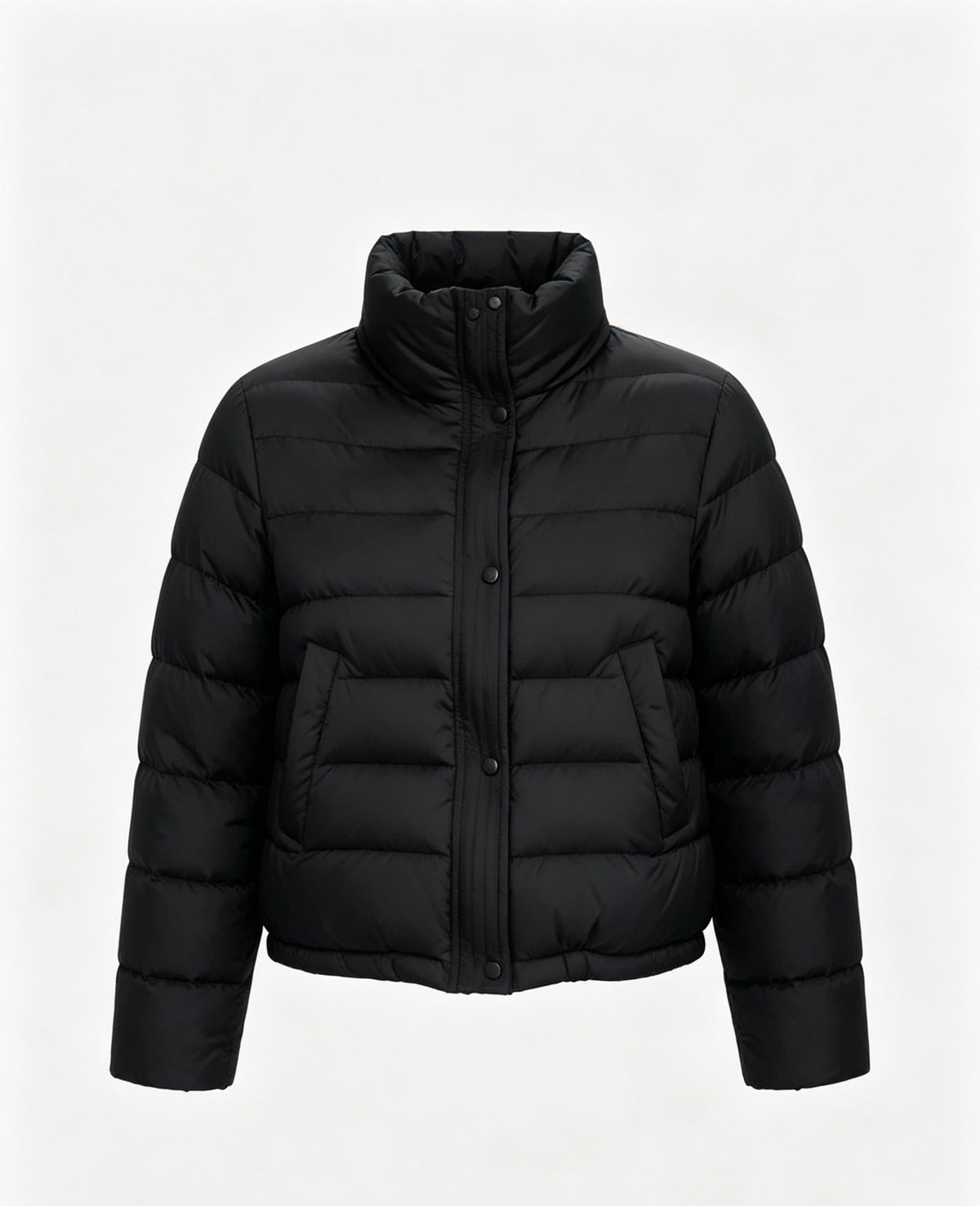 Korean-Style Padded Coat - Warm and Lightweight