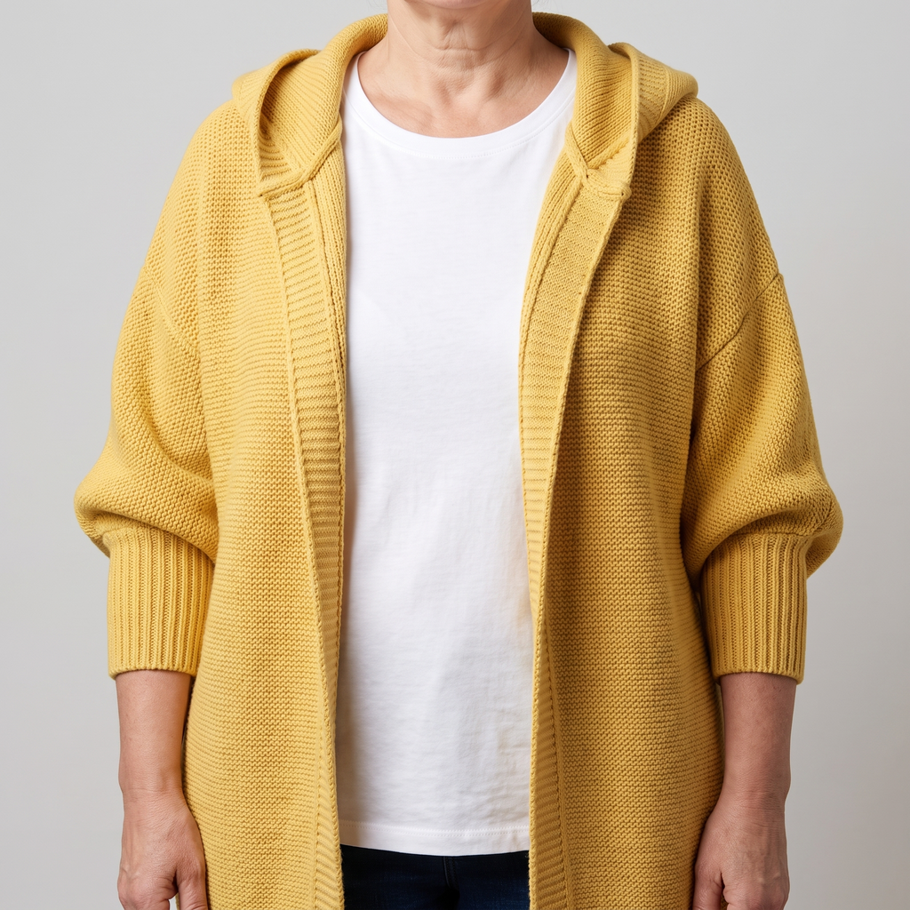 Women’s Loose Knit Cardigan - Soft and Versatile