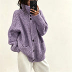 Autumn Winter Knit Cardigan Jacket - Warm and Cozy