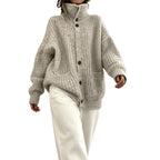 Autumn Winter Knit Cardigan Jacket - Warm and Cozy