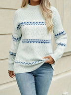 Women’s Fair Isle Christmas Sweater – Warm Festive Knit