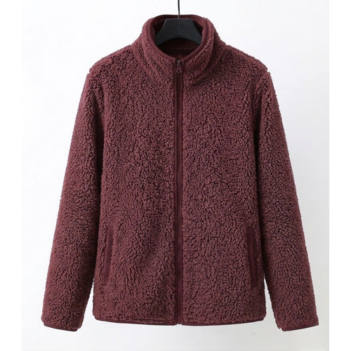 Hip-Length Sherpa Jacket