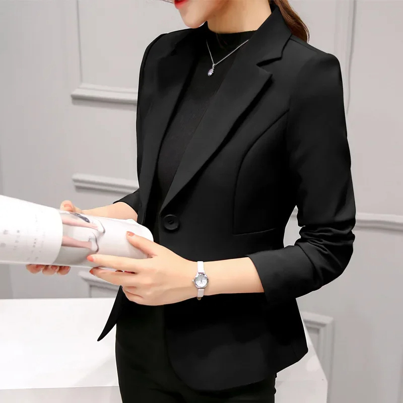 Slim Fit Tailored Office Blazer