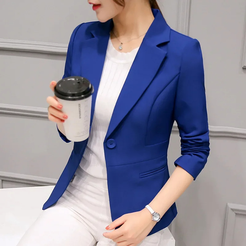 Slim Fit Tailored Office Blazer
