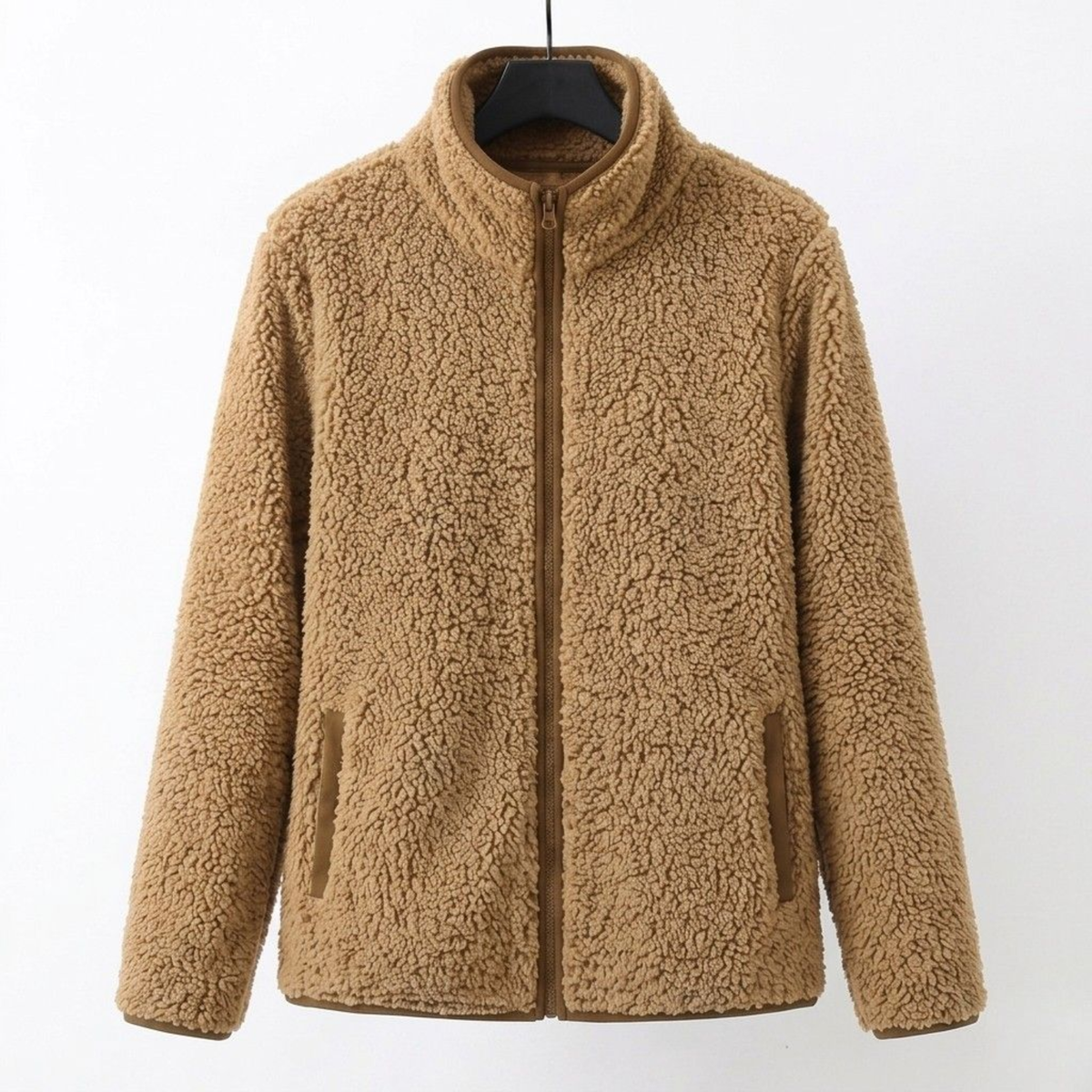 Hip-Length Sherpa Jacket