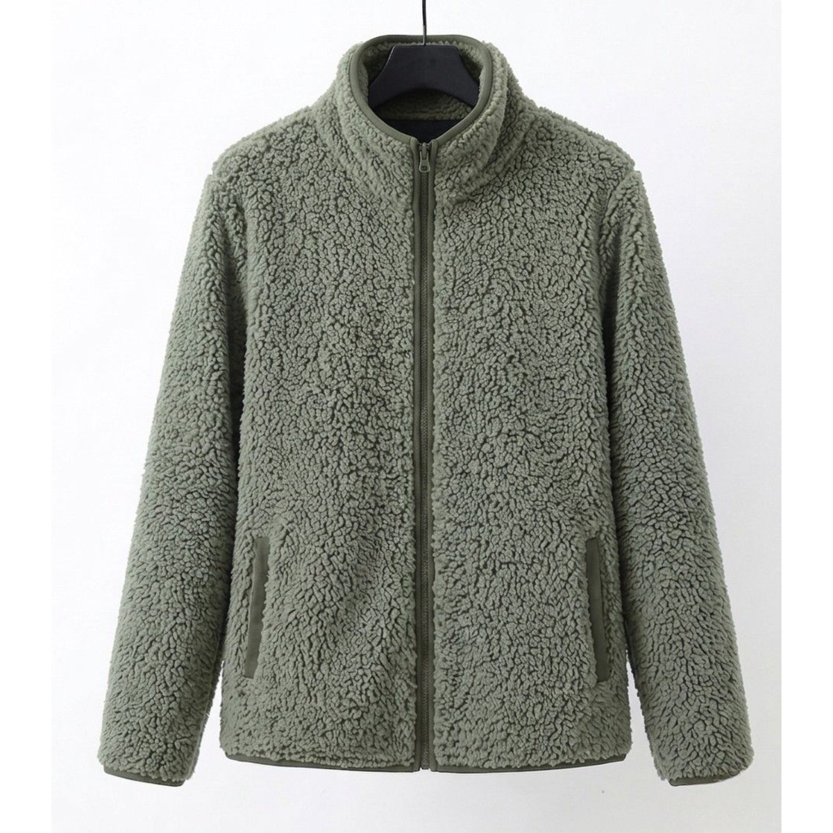 Hip-Length Sherpa Jacket