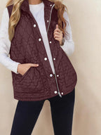 Women’s Quilted Sleeveless Vest – Warm Practical Outerwear