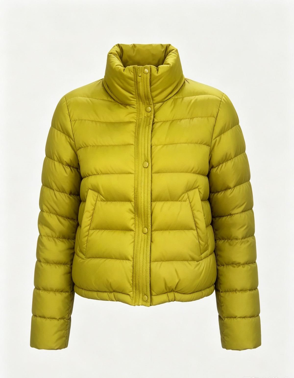 Korean-Style Padded Coat - Warm and Lightweight