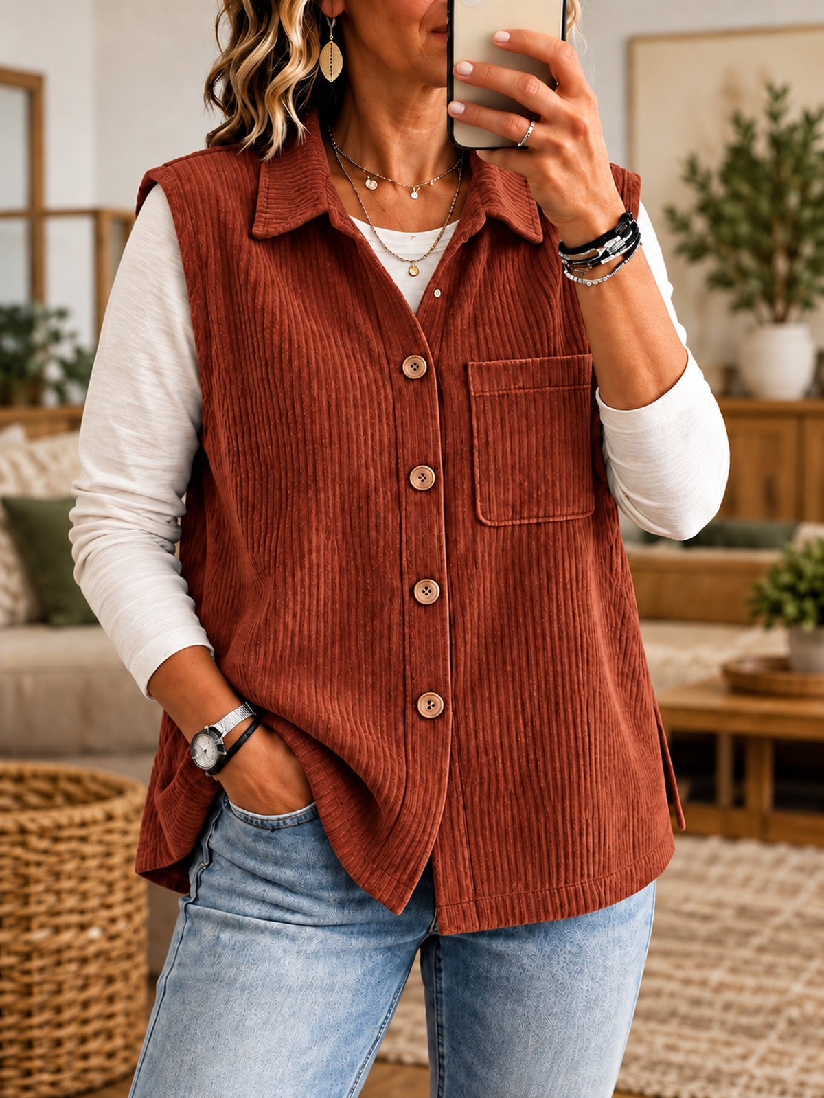 Flowy Women's Blouse - Easily Elegant