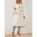 Loose-Fit Fall Trench Coat - Relaxed and Polished