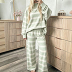 Women’s Casual Striped Set - Modern and Coordinated
