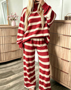 Women’s Casual Striped Set - Modern and Coordinated