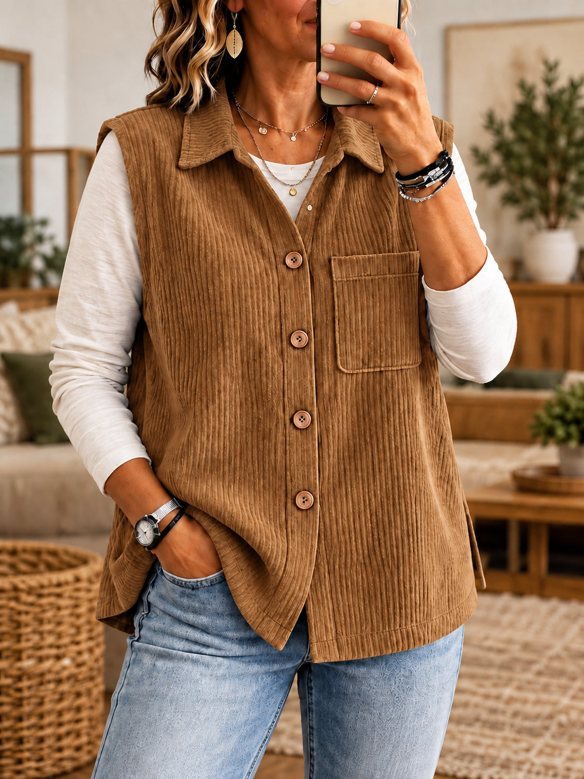 Flowy Women's Blouse - Easily Elegant