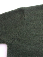 Women’s Ribbed Sweater with Striped Cuffs – Modern Cozy Knit