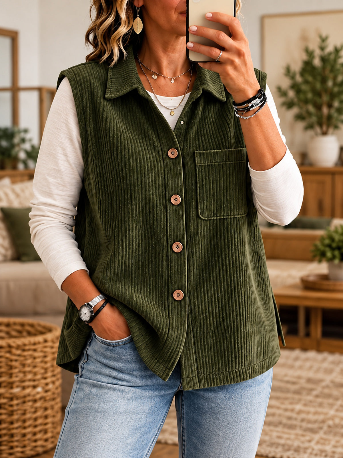 Flowy Women's Blouse - Easily Elegant