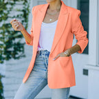 Women’s Classic Tailored Blazer – Professional Chic Style