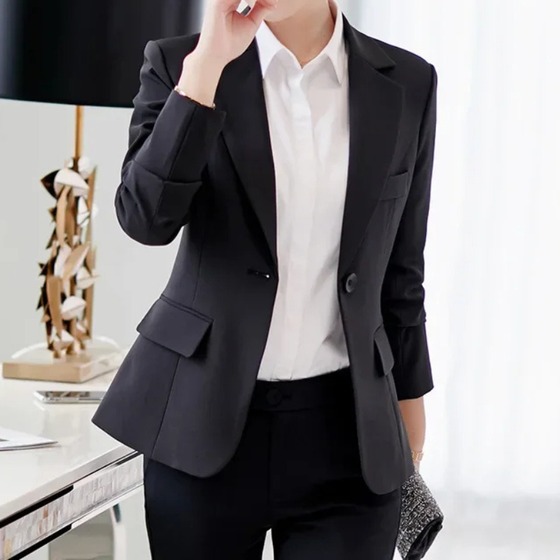 Slim Fit Tailored Office Blazer