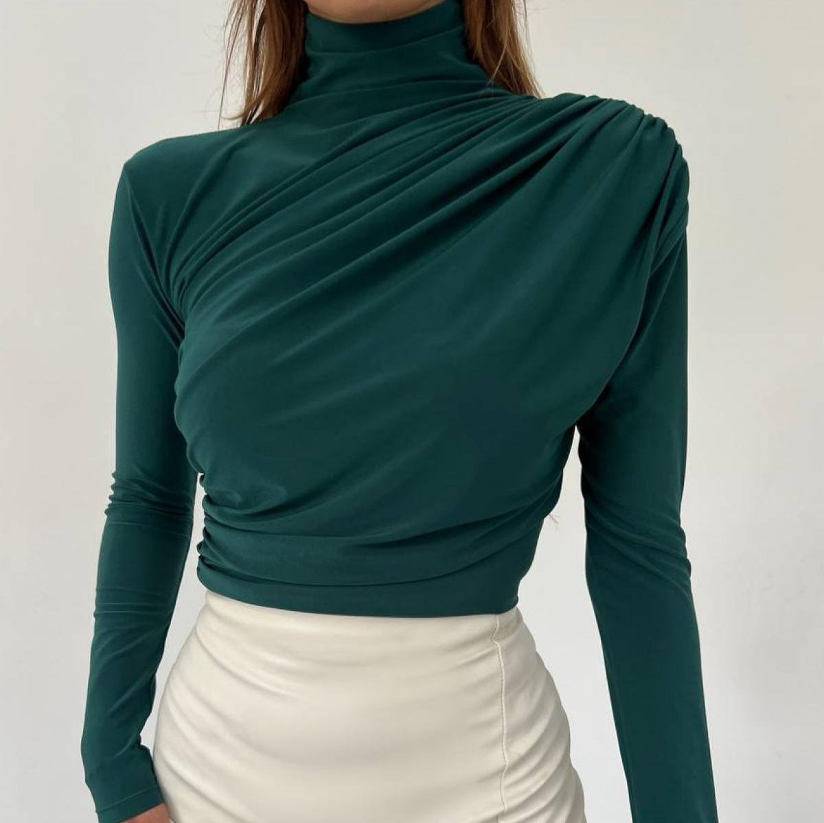Long-Sleeve Base Layer Top - Simple and Soft