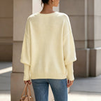 Women’s Knit Turtleneck Pullover - Soft and Elegant