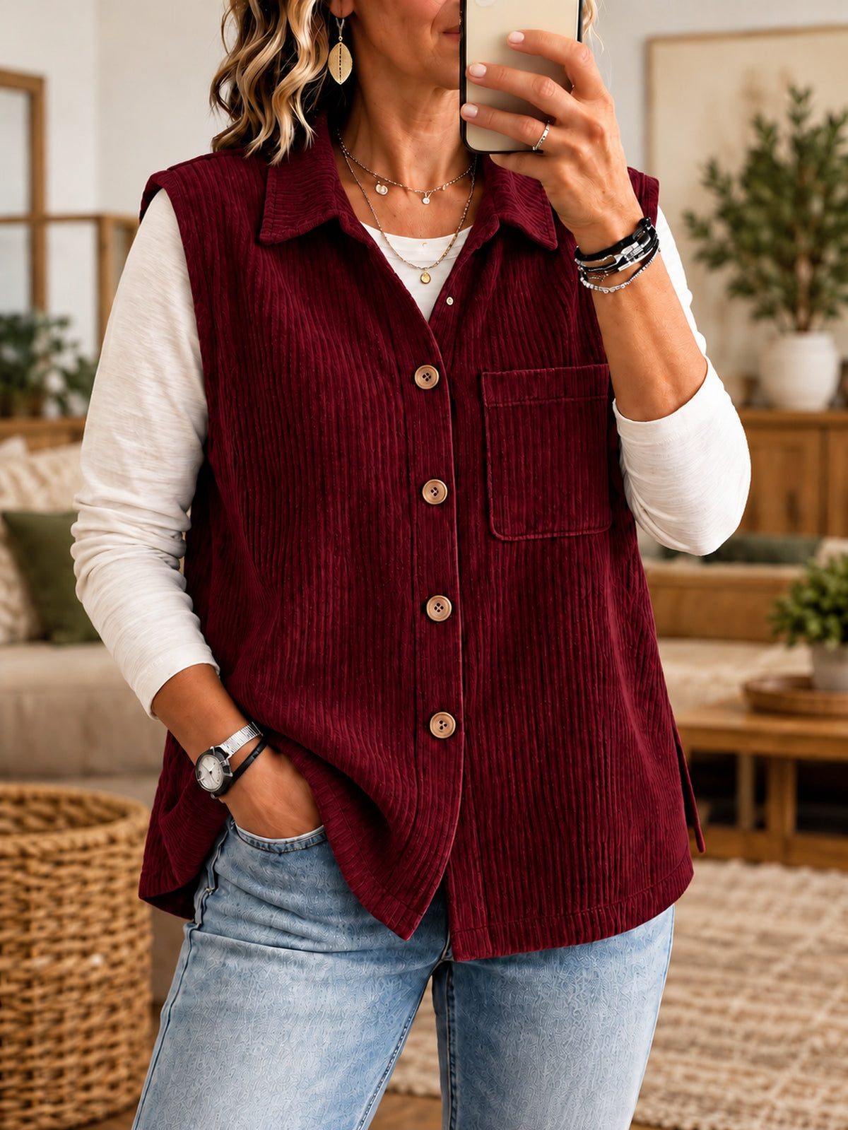 Flowy Women's Blouse - Easily Elegant