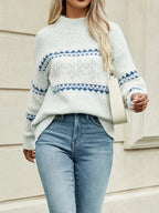 Women’s Fair Isle Christmas Sweater – Warm Festive Knit