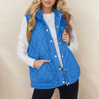 Women’s Quilted Sleeveless Vest – Warm Practical Outerwear