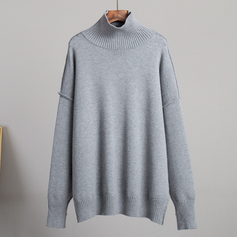 Women’s Thick Turtleneck Sweater - Warm and Casual