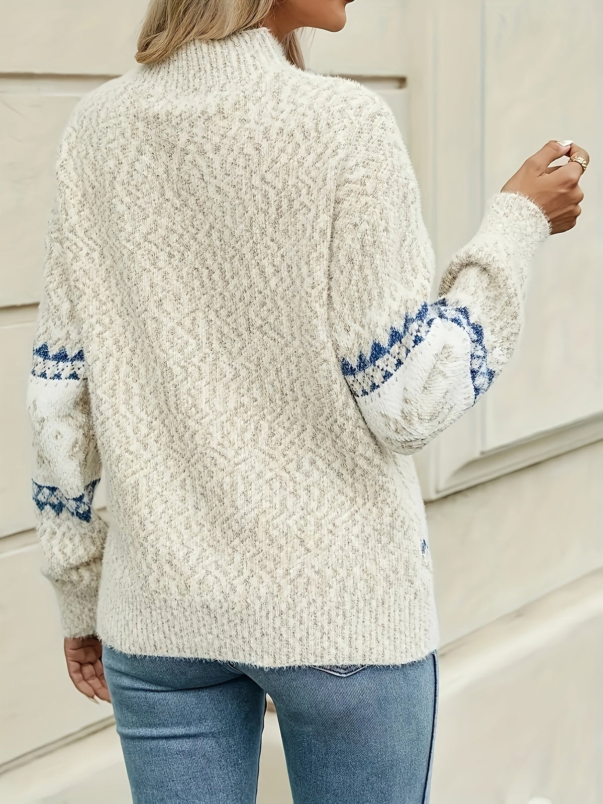 Women’s Fair Isle Christmas Sweater – Warm Festive Knit