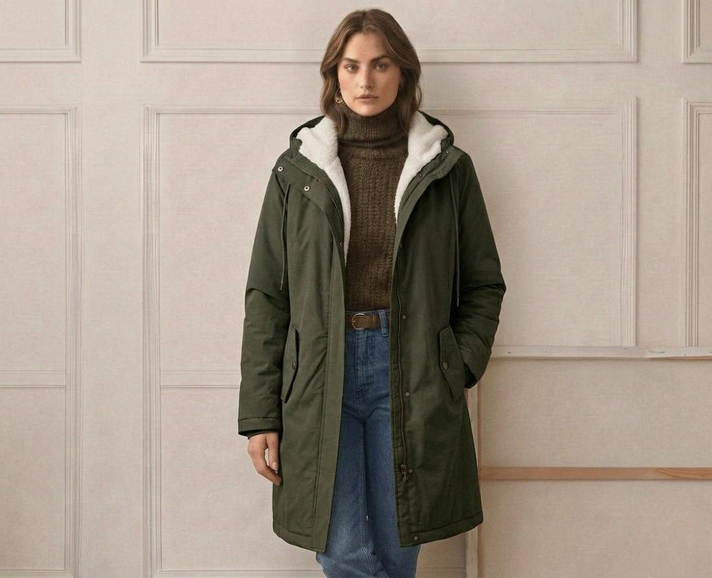 Women’s Hooded Weatherproof Coat - Warm and Protective