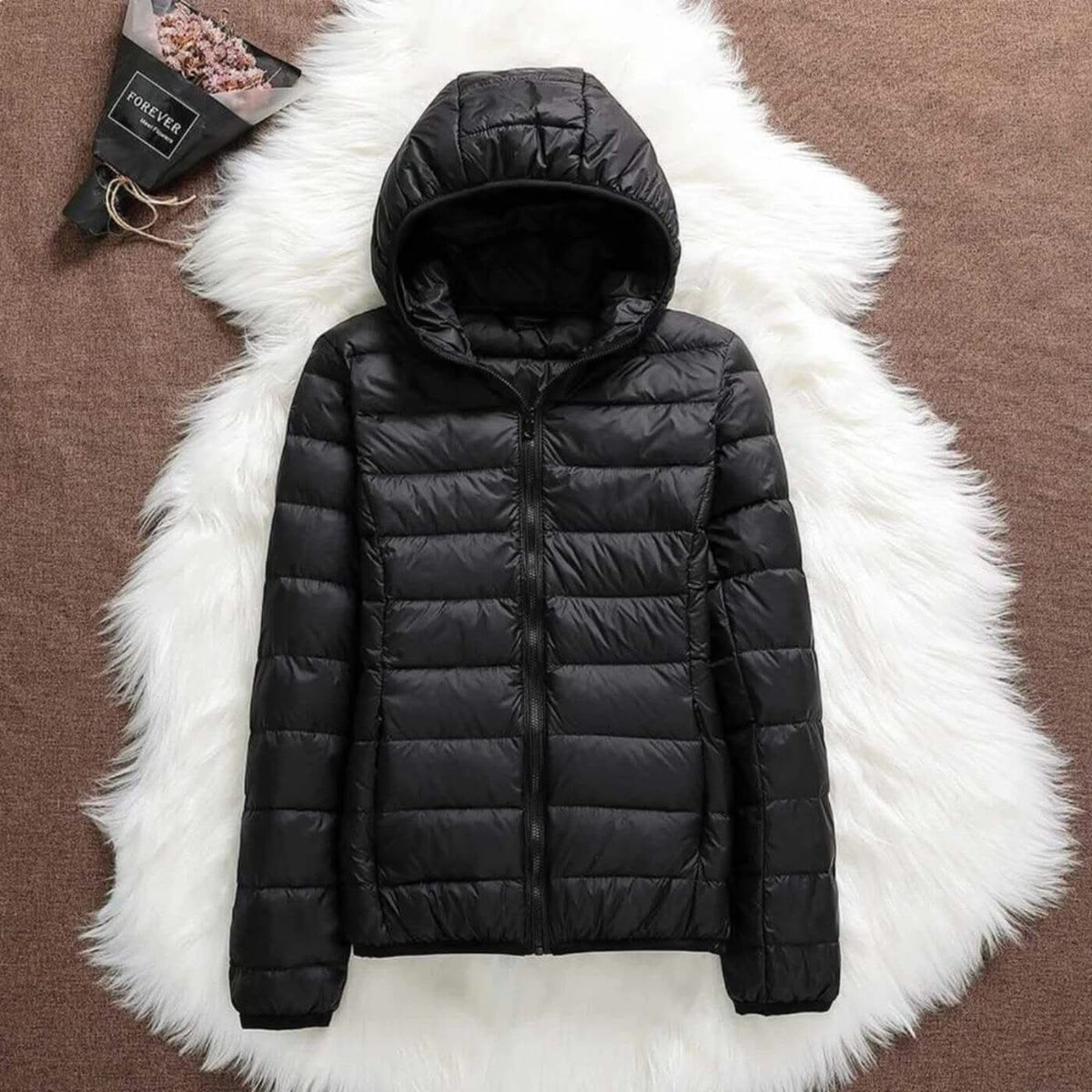 Lightweight Quilted Hooded Jacket