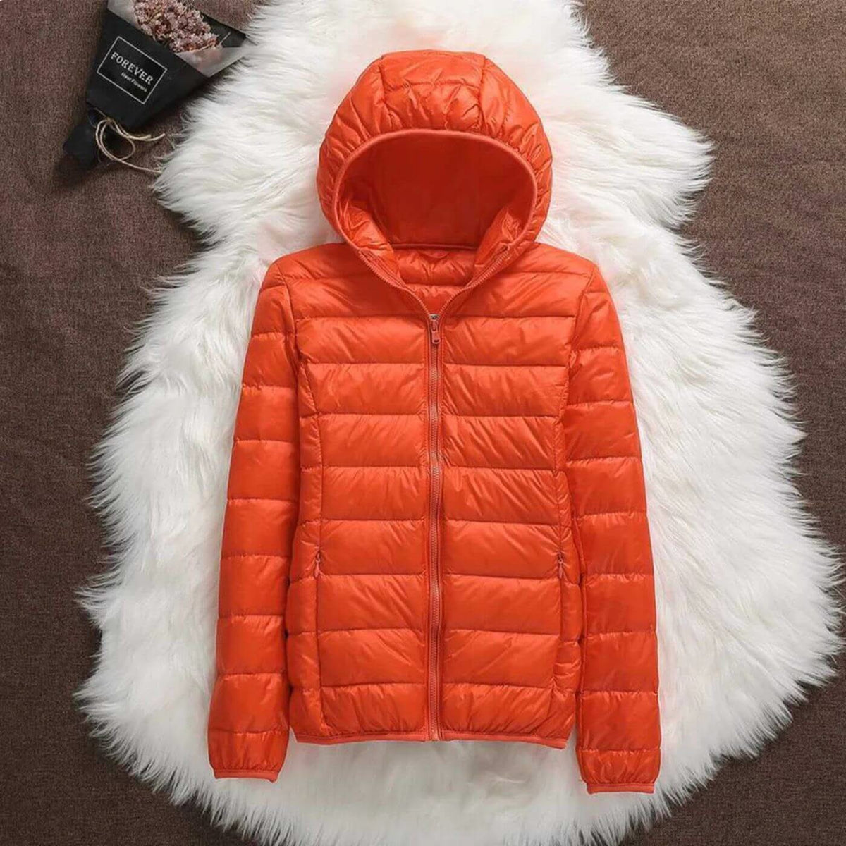 Lightweight Quilted Hooded Jacket