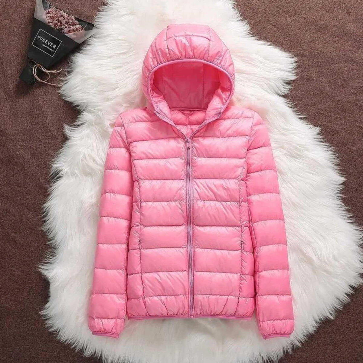 Lightweight Quilted Hooded Jacket