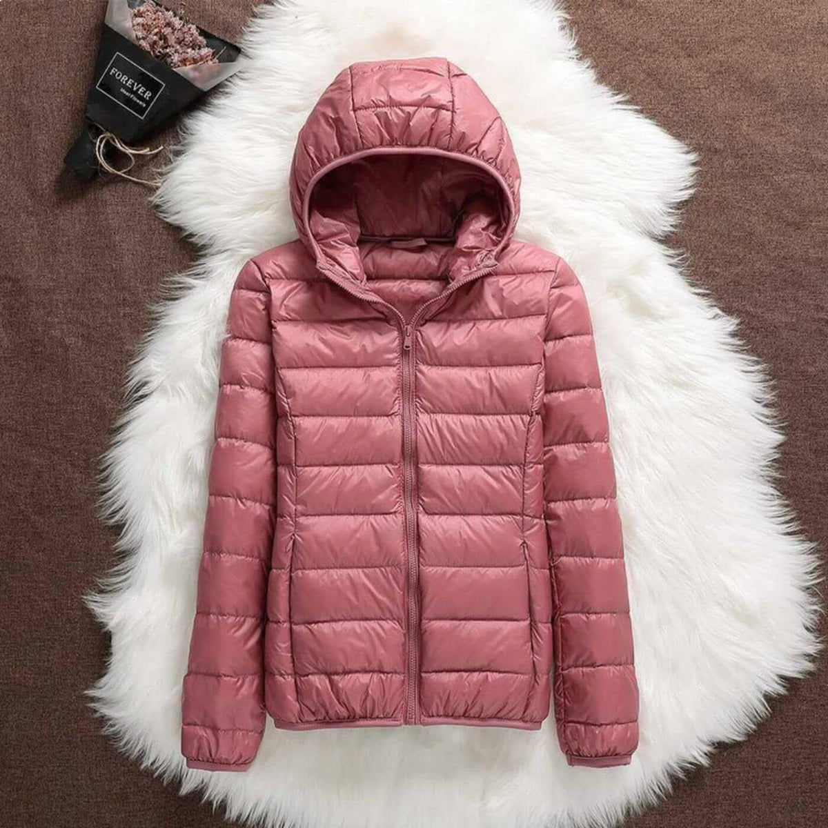 Lightweight Quilted Hooded Jacket