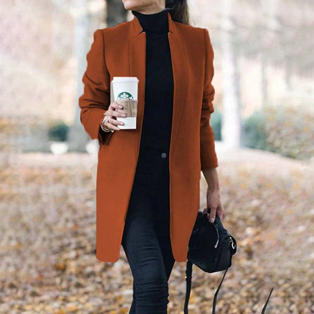 Tailored Lapel Winter Coat