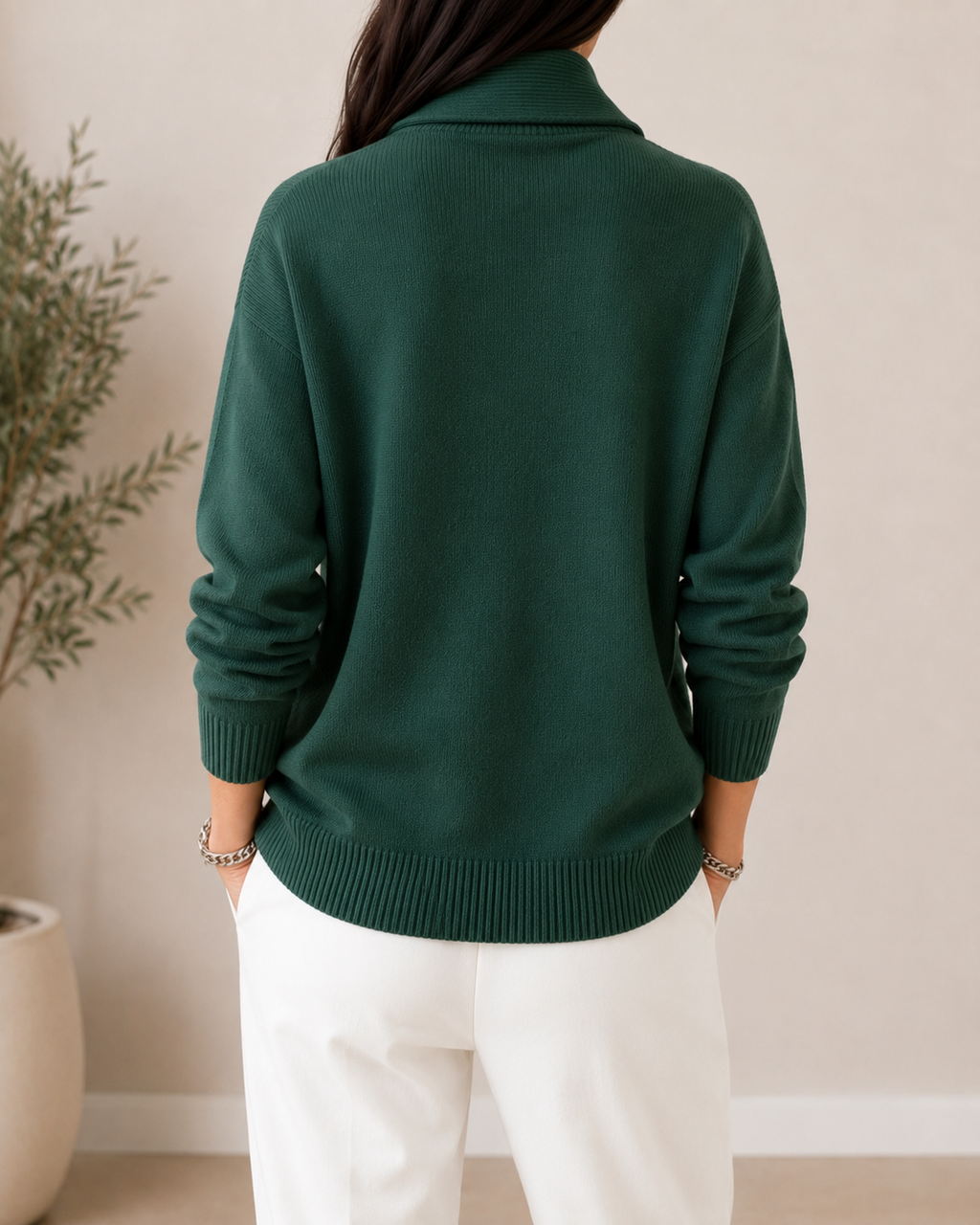 Jules Soft V-Neck Jumper - Cozy and Easy