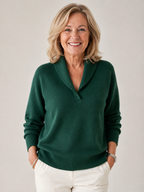 Jules Soft V-Neck Jumper - Cozy and Easy