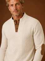 Men's Crewneck Pullover Sweater for Layering and Office Wear 3