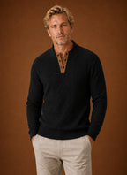 Men's Crewneck Pullover Sweater for Layering and Office Wear 4