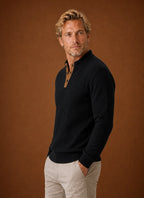 Men's Crewneck Pullover Sweater for Layering and Office Wear 5