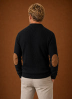 Men's Crewneck Pullover Sweater for Layering and Office Wear 6