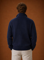 Men's Full-Zip Knit Cardigan Jacket with Long Sleeves 3