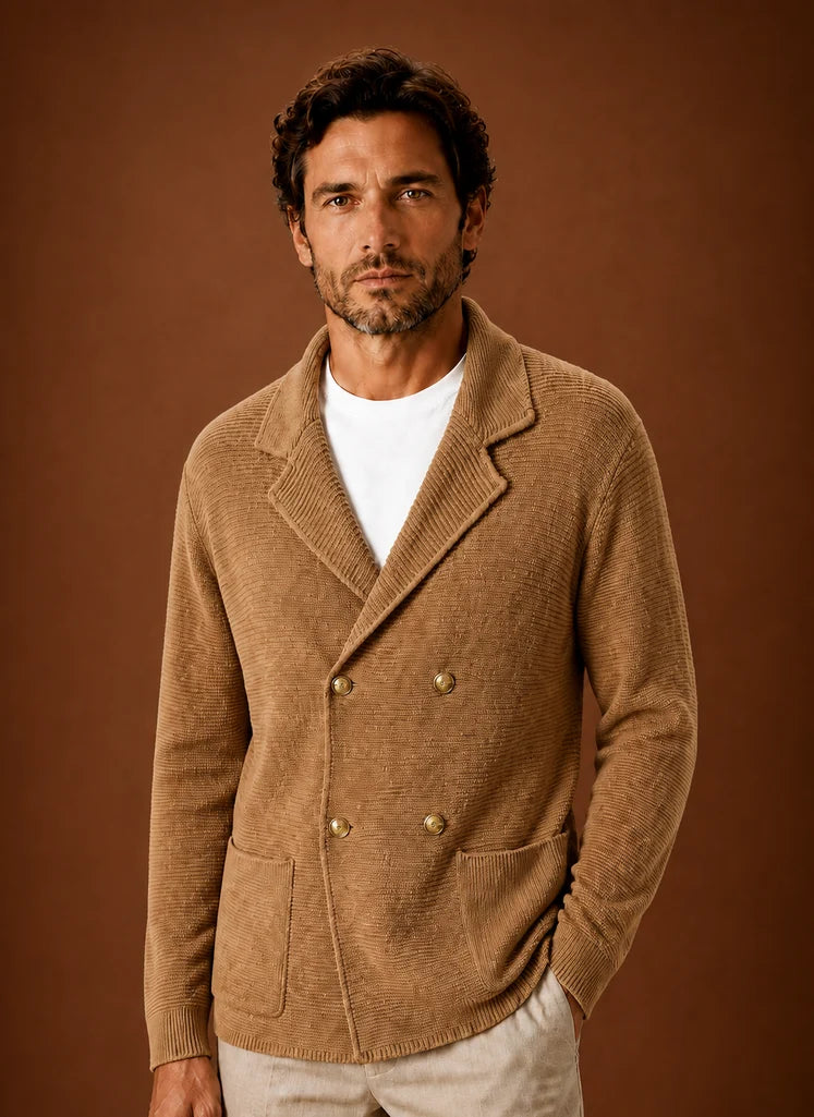 Men's Knit Cardigan Sweater for Everyday Layering and Versatile Style 8