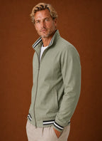 Men's Lightweight Bomber Jacket with Zip Front for Layering 5