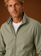 Men's Lightweight Bomber Jacket with Zip Front for Layering 6