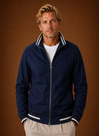 Men's Lightweight Bomber Jacket with Zip Front for Layering 9