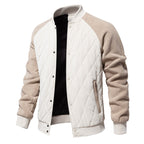 Men's Raglan Sleeve Snap-Button Bomber Jacket featuring a stylish design, comfortable fit, and versatile color options, perfect for casual outings or layering 5
