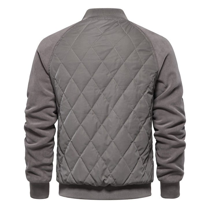 Men's Raglan Sleeve Snap-Button Bomber Jacket featuring a stylish design, comfortable fit, and versatile color options, perfect for casual outings or layering 6