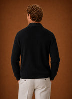 Men's Slim Fit Knit Cardigan with Button Front Closure for Layering 5